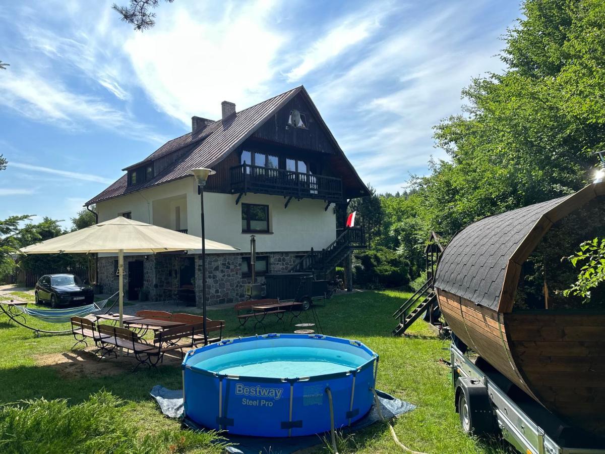 Lesniczowka Wiezyca I Domki Szymbark  Exteriör bild